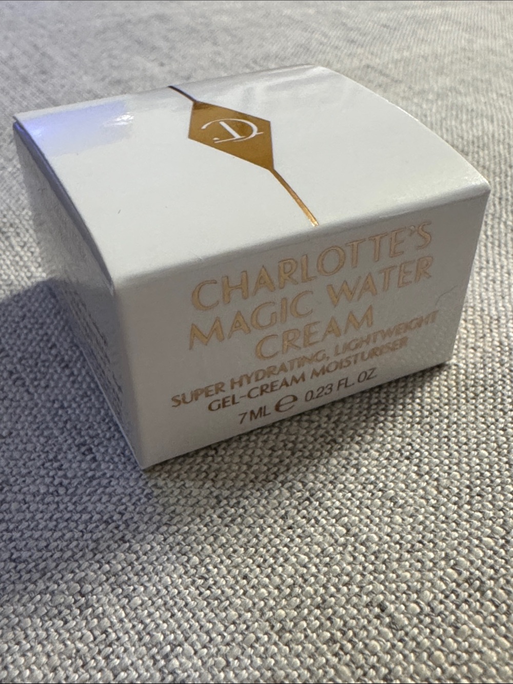 NEW Charlotte Tilbury Magic Water Cream, Mini Size, 7 ml, 0.23 oz travel mini